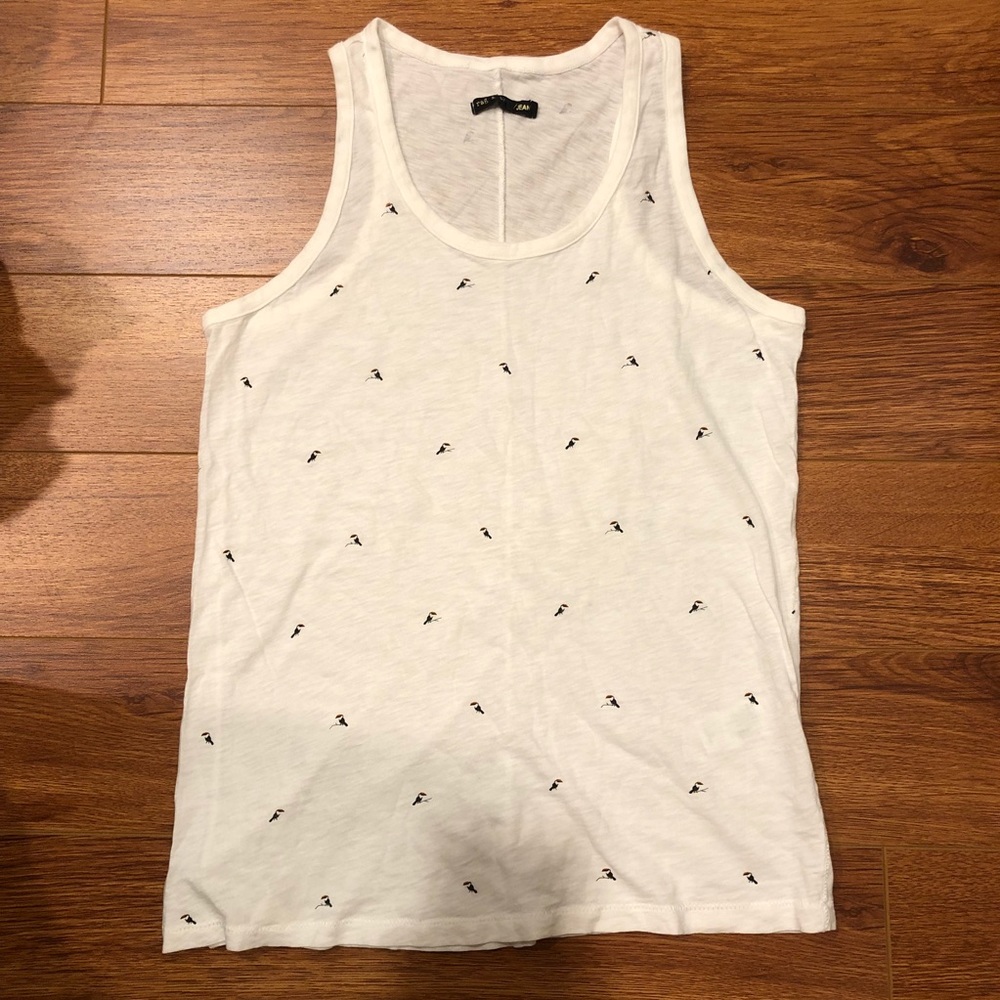 Rag & Bone Bird Print Tank Top